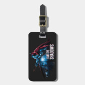 バットマンキャラクターグラフィック – 私は影 ラゲッジタグ (正面縦)