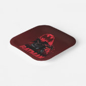 バットマンクリムゾンこうもり信号 ペーパープレート (傾斜あり)