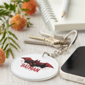 バットマンクリムゾンゴサムアイコン キーホルダー (正面右)