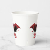 バットマンクリムゾンゴサムアイコン 紙コップ (右)