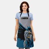 バットマンクルッシュ エプロン (着用した状態)