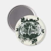 バットマングランジ（ばちゃばちゃ）跳ねるスケッチ マグネット (正面/裏面)