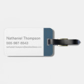 バットマンゴサムシティドリッ絵を描プグラフィック ラゲッジタグ (裏面横)