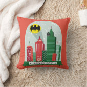 バットマンゴサムシティ™スノーグローブグラフィック クッション (ブランケット)