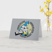 バットマンゴルフ – アクションへのスイング カード (黄色い花)