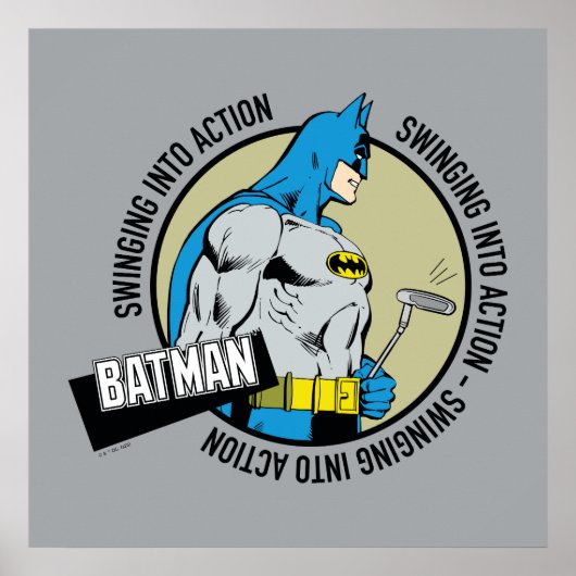 バットマンゴルフ – アクションへのスイング ポスター (正面)