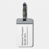 バットマンゴルフ – アクションへのスイング ラゲッジタグ (裏面縦)