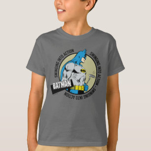 バットマンゴルフ – アクションへのスイング Tシャツ