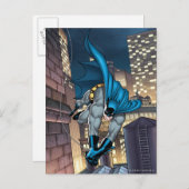 バットマンシーン – 低く揺れる ポストカード (正面/裏面)