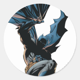バットマンジャンプダウンアクションショット ラウンドシール