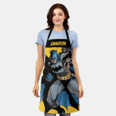 バットマンストロングシャドウ エプロン (着用した状態)