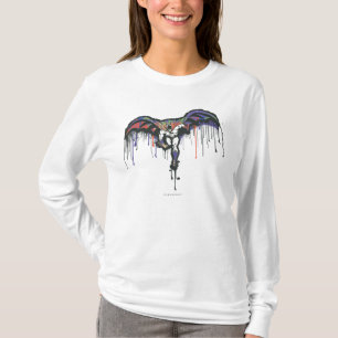 バットマンダッシュ絵を描 Tシャツ