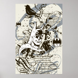バットマンダークナイト原稿モンタージュ ポスター