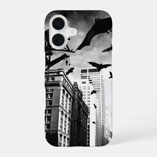 バットマンデザイン iPhone 16ケース (裏面)