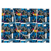 バットマンナイトFX - 30A Thwack/Fwooshhパターン ラージペーパーバッグ (裏面)