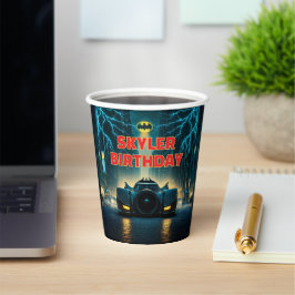 バットマンハッピーバースデー紙カップ 紙コップ