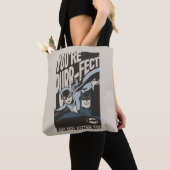 バットマンバレンタイン |キャットウーマン – あなたはPurr-fect トートバッグ (クローズアップ)