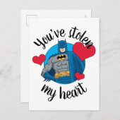 バットマンバレンタイン |ハートを盗んだ シーズンポストカード (正面/裏面)