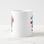 バットマンバレンタイン |ハートを盗んだ ジャンボコーヒーマグカップ (正面)