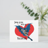 バットマンバレンタイン |一緒にスイング シーズンポストカード (スタンド正面)