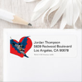 バットマンバレンタイン |一緒にスイング ラベル (インサイチュ)