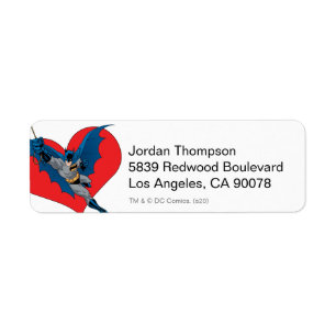 バットマンバレンタイン  一緒にスイング ラベル