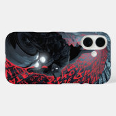 バットマンフォンケース – ダークナイト ブラック スーパーヒーロー Case-Mate iPhoneケース (裏面 (横))