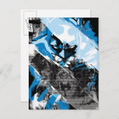 バットマンフューチャーシティスケープモンタージュ ポストカード (正面/裏面)