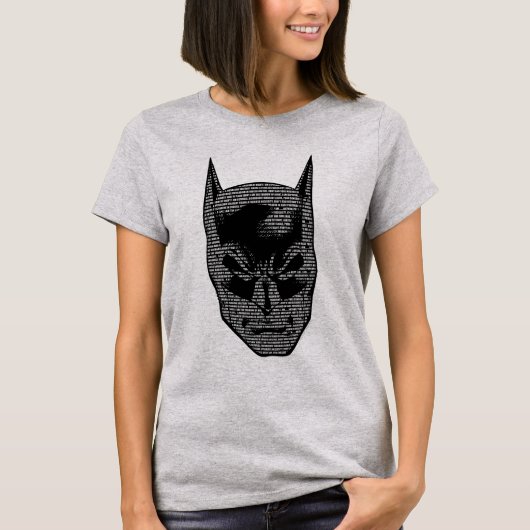 バットマンヘッドマントラ Tシャツ (正面)