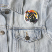 バットマンラインアートコラージュ 缶バッジ (インサイチュ)