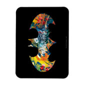 バットマンロゴネオン/80sグラフィティ マグネット (縦)