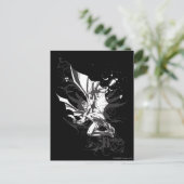 バットマンロゴ詳細 ポストカード (スタンド正面)