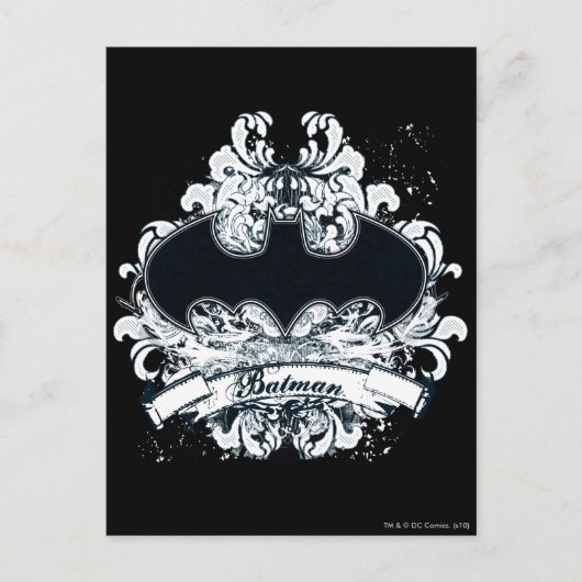 バットマンヴィンテージアーバグランジン ポストカード (正面)