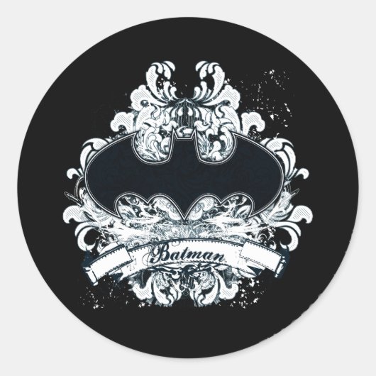 バットマンヴィンテージアーバングランジバン ラウンドシール (正面)
