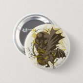 バットマンヴィンテージグランジポートレート 缶バッジ (正面&裏面)