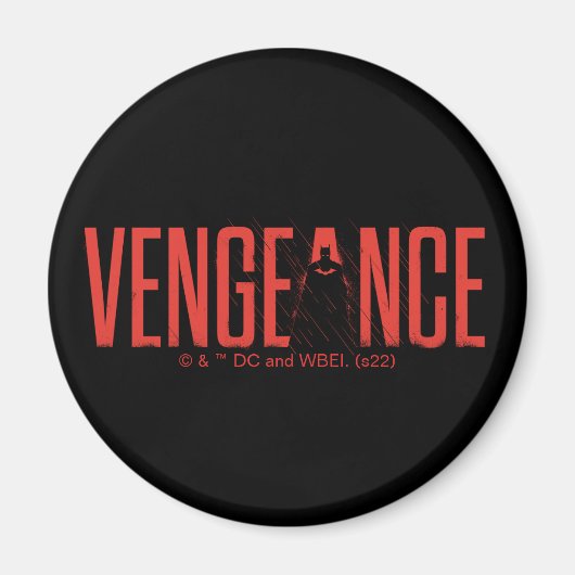 バットマン復讐のシルエット マグネット (正面)