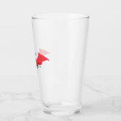 バットマン手書きこうもりロゴ タンブラーグラス (左)