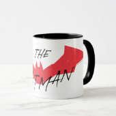 バットマン手書きこうもりロゴ マグカップ (正面右)