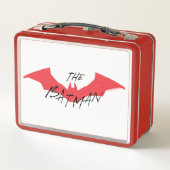 バットマン手書きこうもりロゴ メタルランチボックス (裏面)