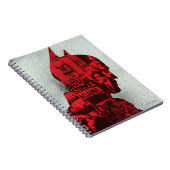 バットマン新聞のシルエット ノートブック (右側)