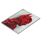 バットマン新聞のシルエット ノートブック (左側)