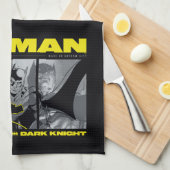 バットマン漫画トリパネルグラフィック キッチンタオル (四つ折り)