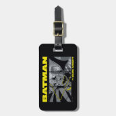 バットマン漫画トリパネルグラフィック ラゲッジタグ (正面縦)