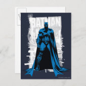 バットマン漫画-ヴィンテージフルビュー ポストカード (正面/裏面)