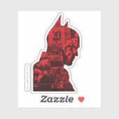 バットマン紙のシルエット シール (シート)