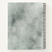 バットマン紙のシルエット ノートブック (裏面)