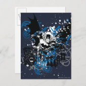 バットマン結び糸細工 ポストカード (正面/裏面)