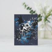 バットマン結び糸細工 ポストカード (スタンド正面)