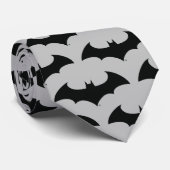 バットマン記号 |こうもりシンプルシルエットロゴ ネクタイ (ロール)