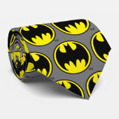 バットマン記号 |こうもり円のロゴ ネクタイ (ロール)